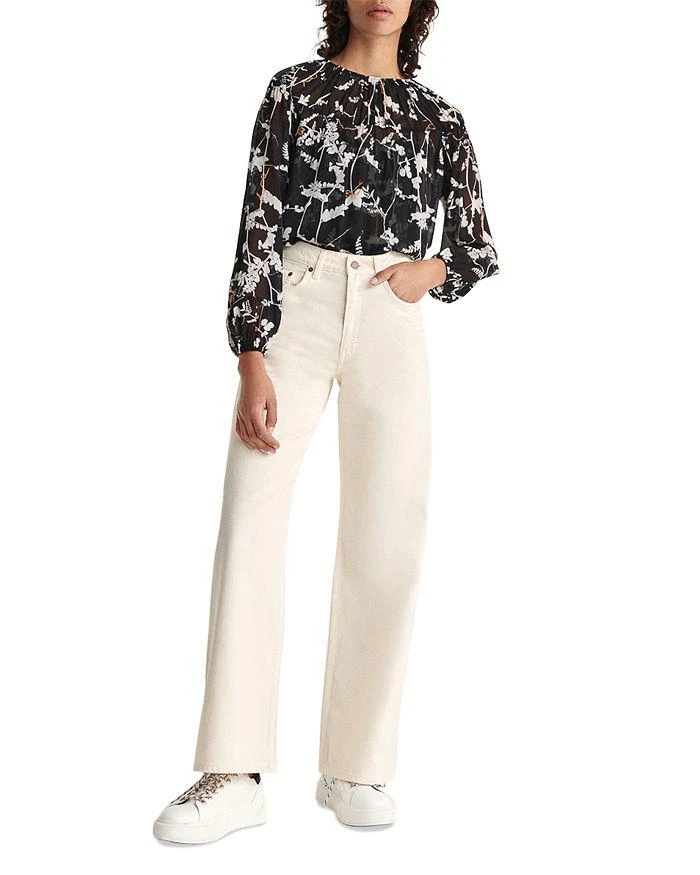 The Kooples Floral Print Top 3