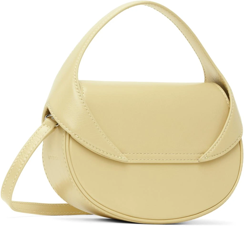 by FAR Off-White Hari Creased Leather Bag 3