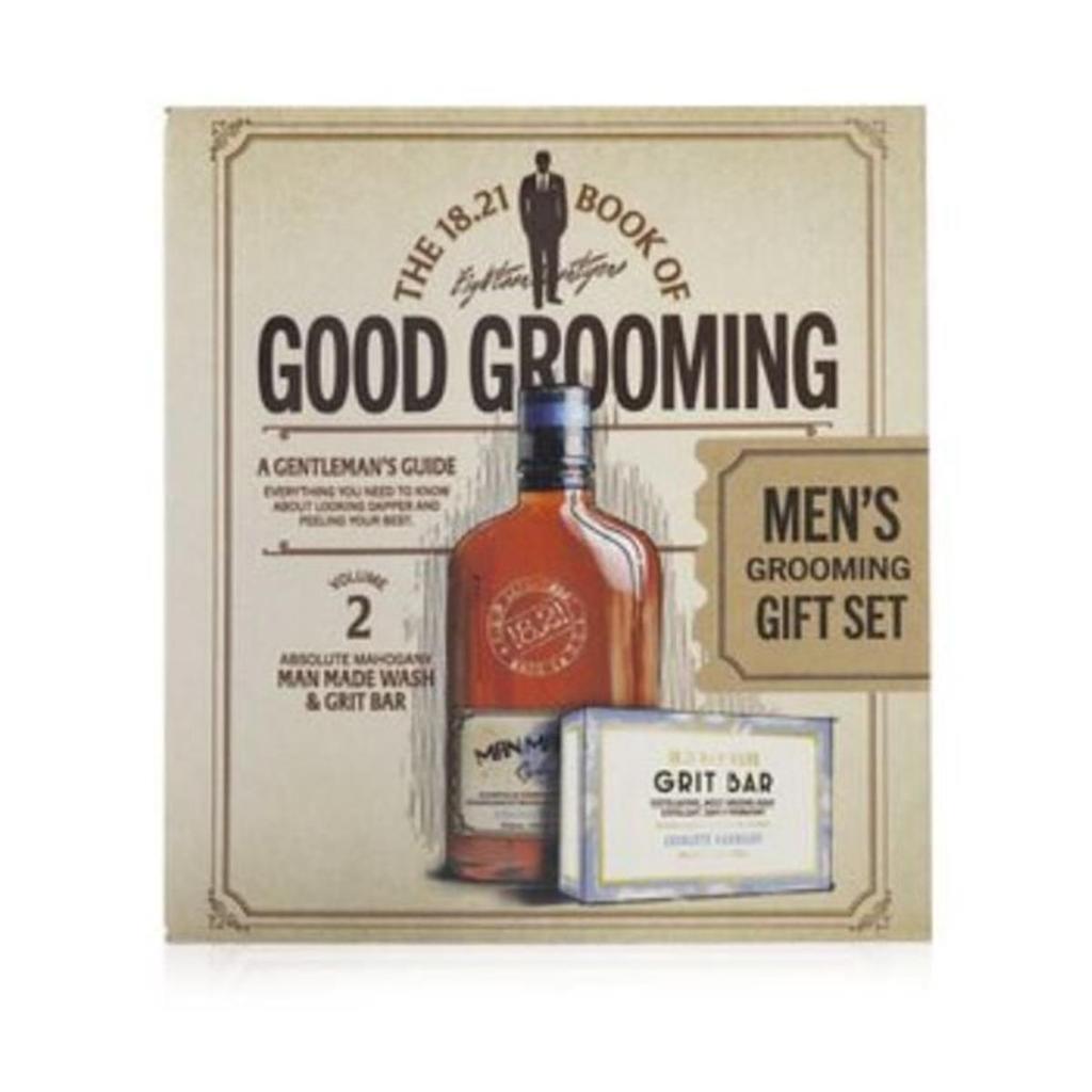 18.21 Man Made Book of Good Grooming Gift Set for Men - Volume 2 - 2 Piece