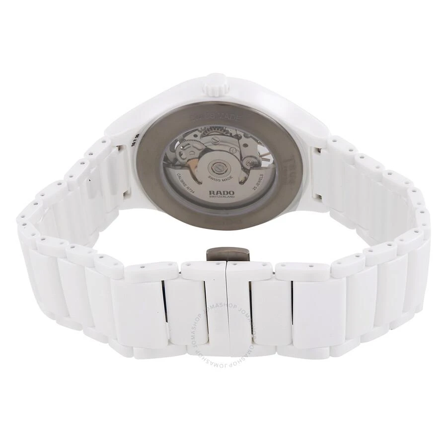 Rado True Round Open Heart Automatic White Dial Unisex Watch R27115012 3