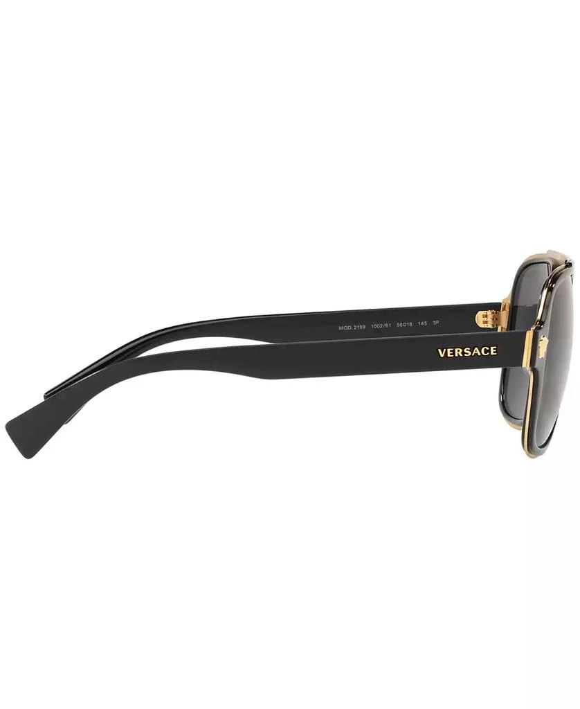 Versace Men's Polarized Sunglasses, VE2199 4