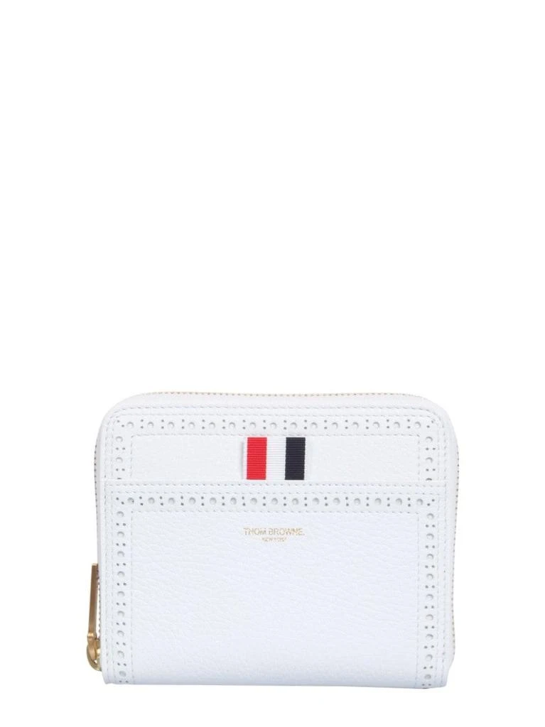 Thom Browne Textured Leather Zipped Wallet