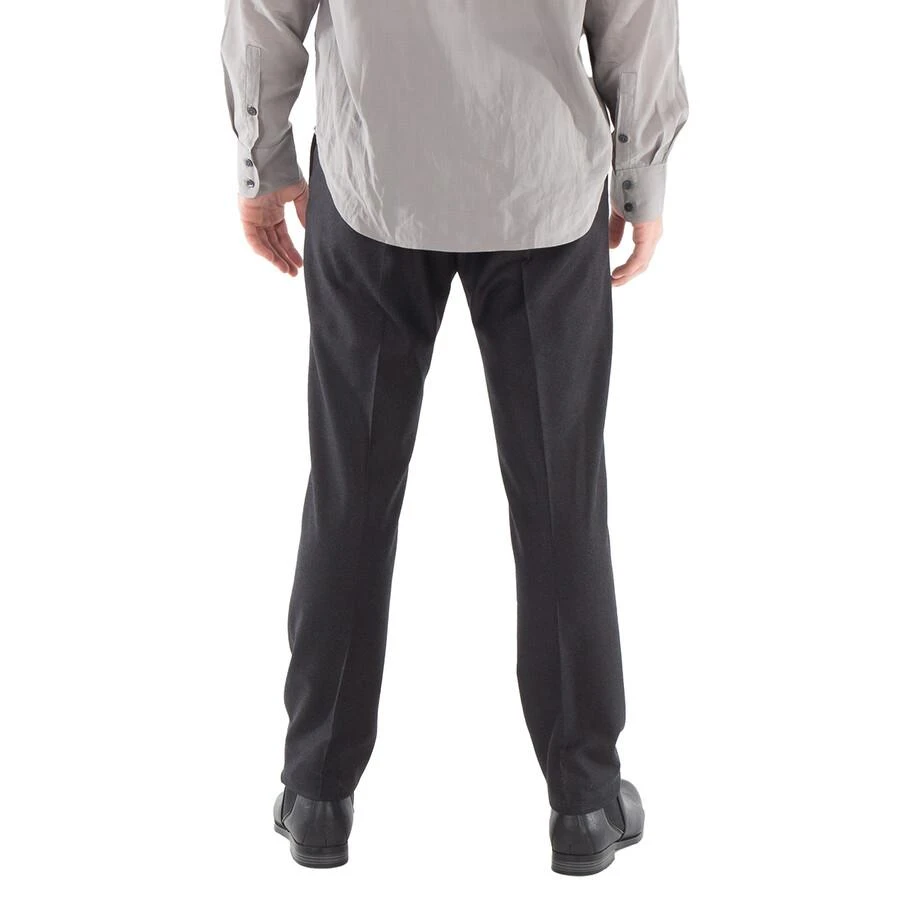 ami cigarette trousers Ami Paris Men's Gris Chine Cigarette Pants, Brand Size 40