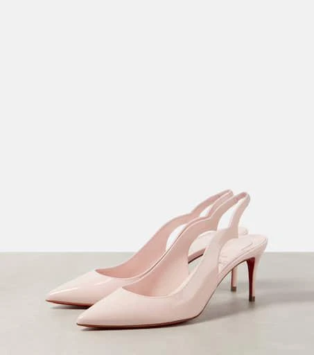 Christian Louboutin Hot Chick Sling 70 leather slingback pumps 5