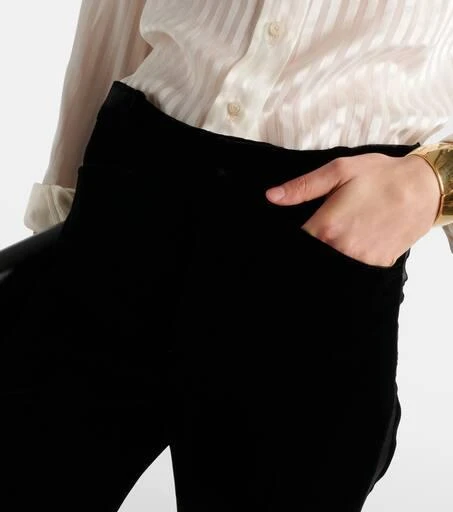 Tom Ford Wallis velvet straight pants 4