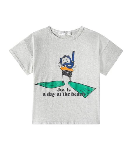 BOBO CHOSES A Day At The Beach cotton jersey T-shirt 1