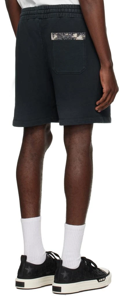 AMIRI Black Bleach Bandana Shorts 3
