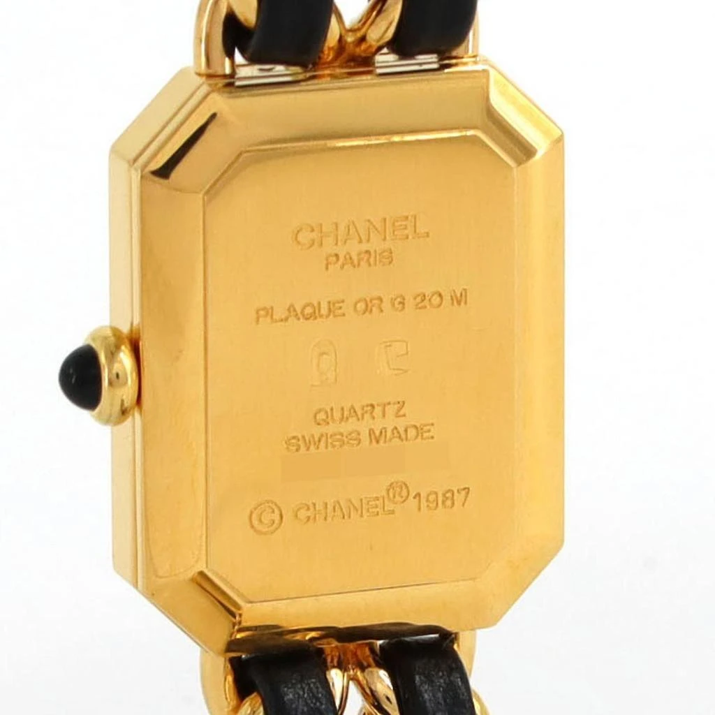 Chanel gold Plated Wristwatch (Pre-Owned) 6