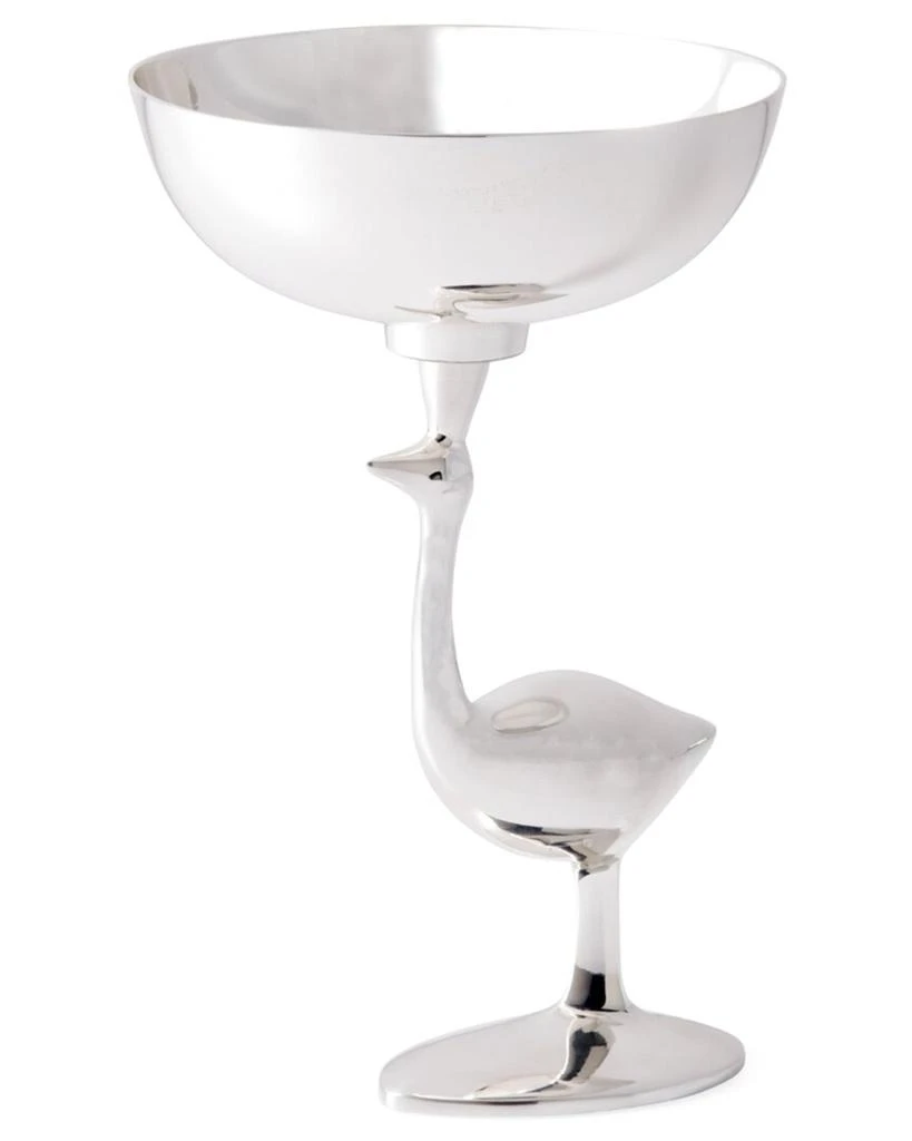 Jonathan Adler Silver Plated Candle Holder