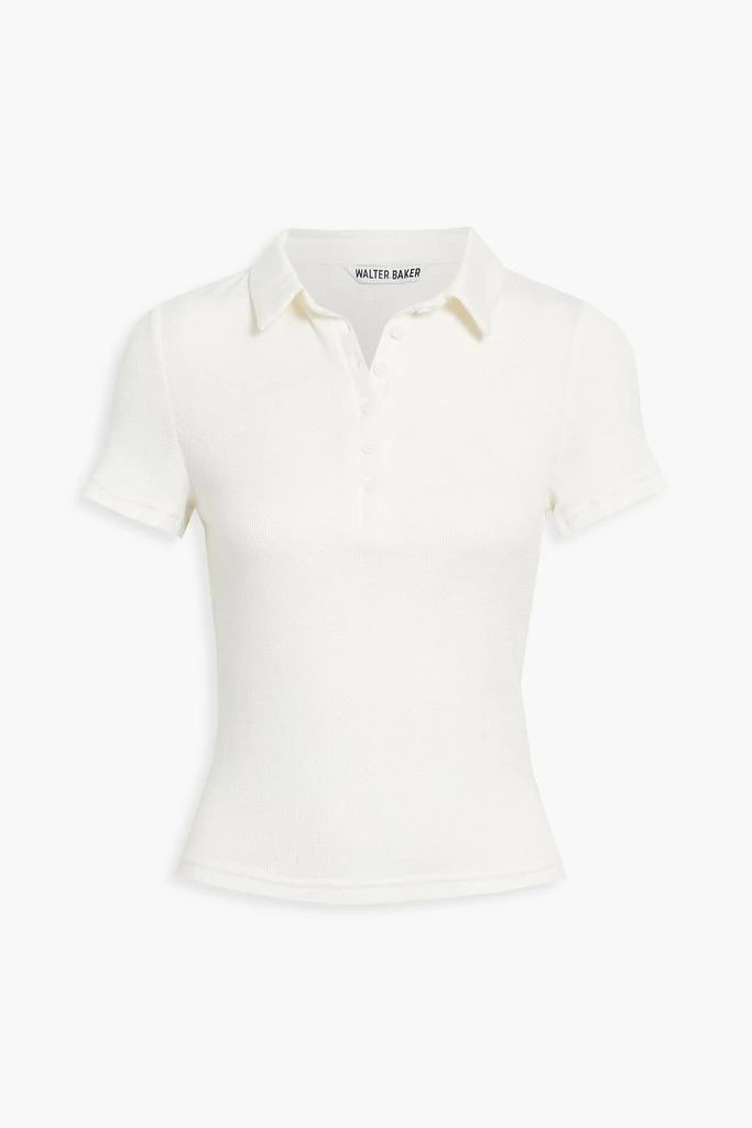 WALTER BAKER Ramona knitted polo shirt 1