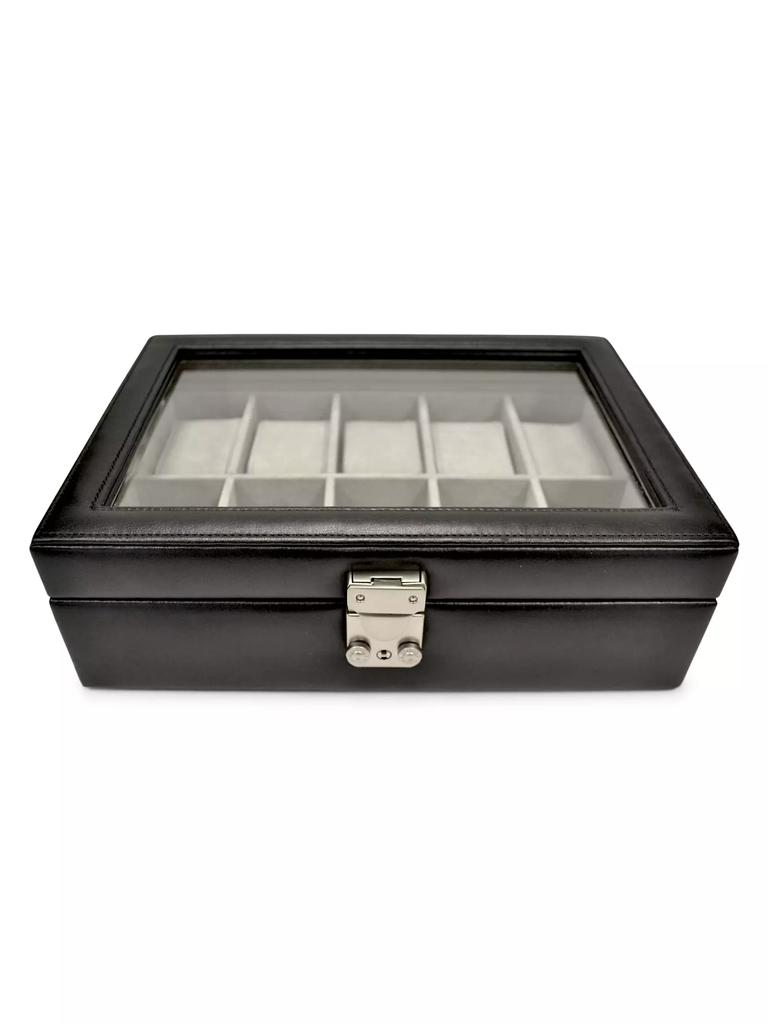 Royce New York Ten-Slot Watch Box Display Case