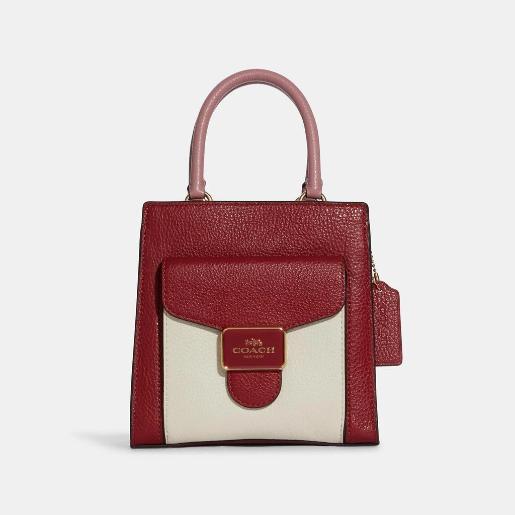 Coach Coach Outlet Mini Pepper Crossbody In Colorblock 1