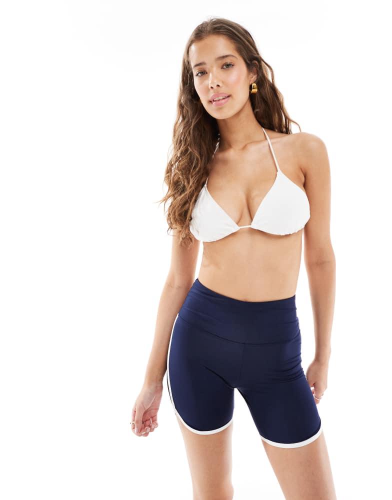Speedo Speedo Swim bottoms solid bound swim shorts in peacoat