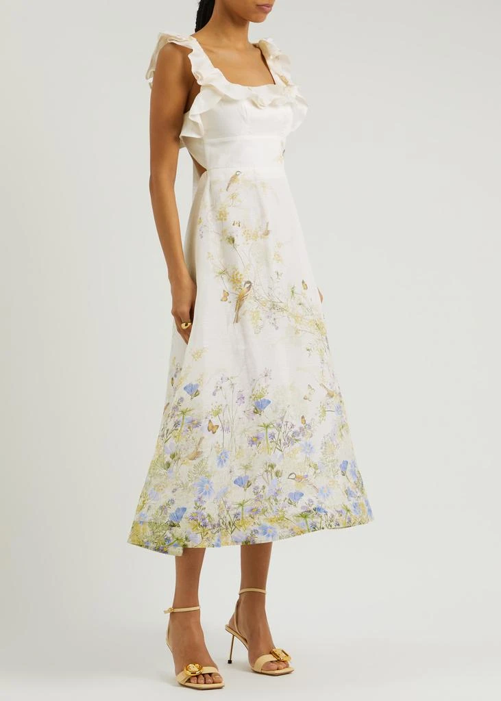 Zimmermann Harmony printed organza midi dress 2