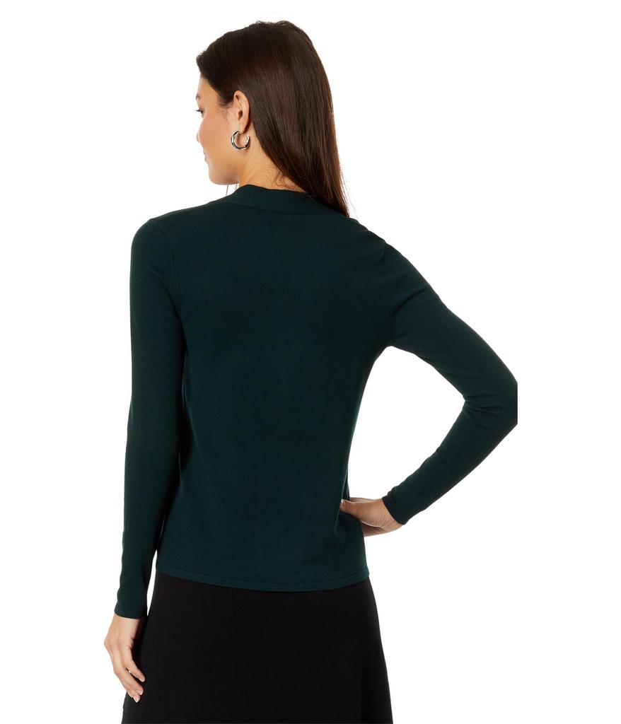 Elliott Lauren Marella Fitted Sweater w/ Twist Detail