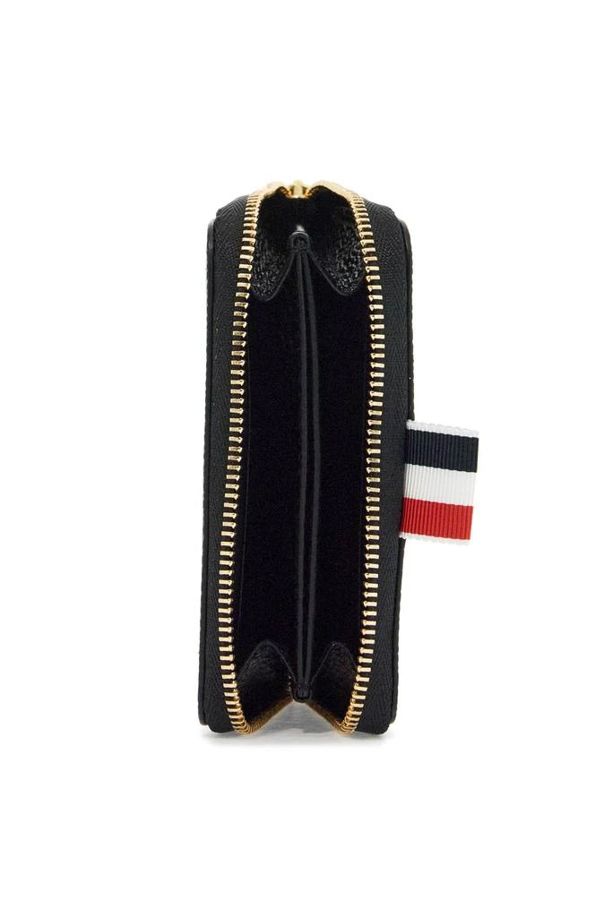 Thom Browne portafoglio slim con zip circonferenziale nero 2