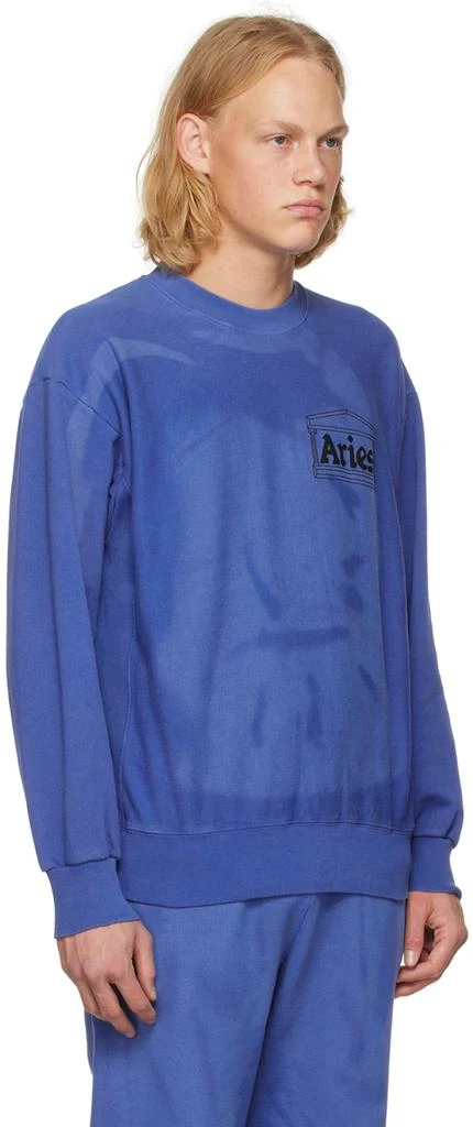 Aries Blue Temple Sweatshirt 2