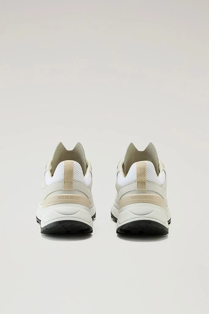 WO-FOOTWEAR Running Sneakers in Ripstop Fabric and Nubuck Leather 3
