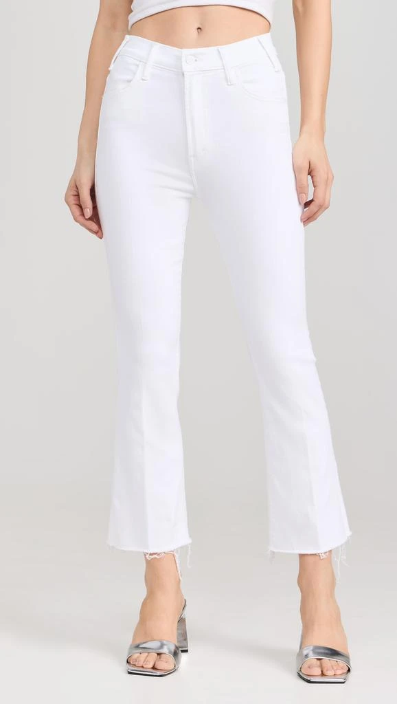 MOTHER Lil Hustler Ankle Fray Jeans 1