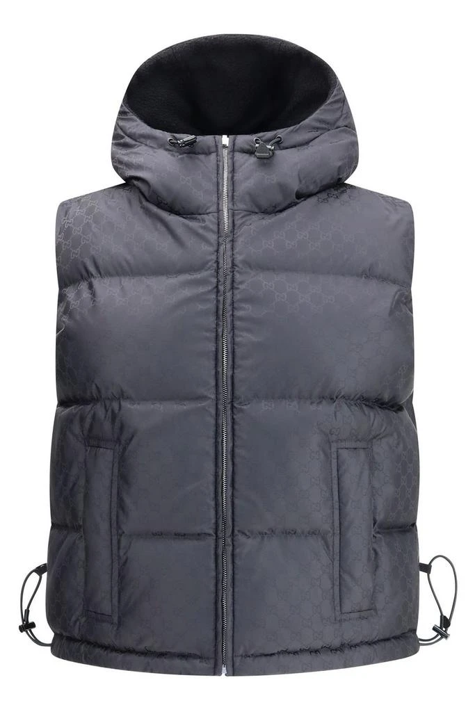 Gucci Gucci Reversible Bouclé Gilet 1