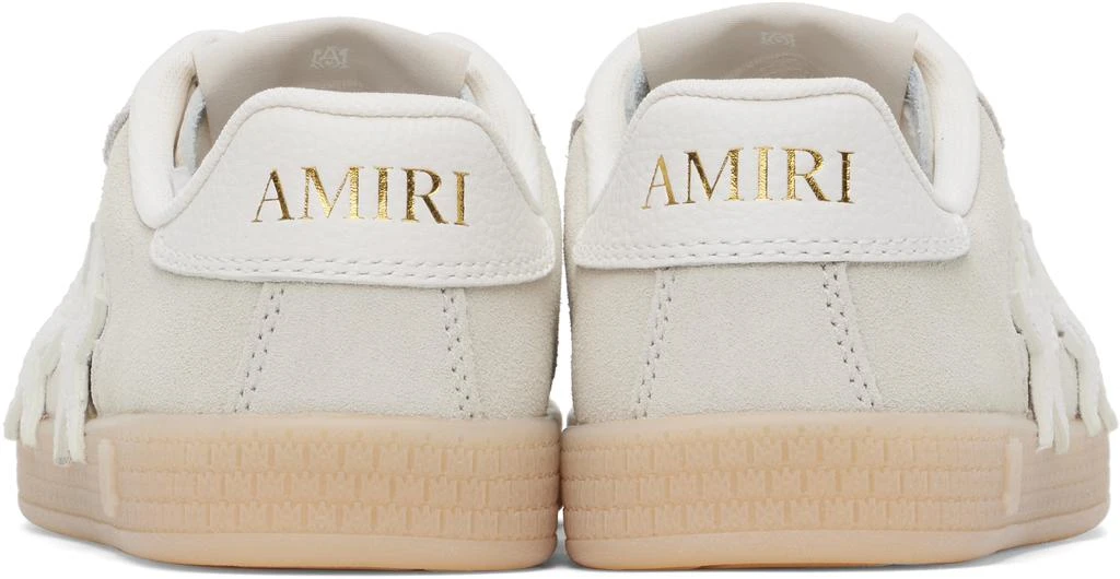 AMIRI Gray & Off-White Suede Pacific Sneakers 2