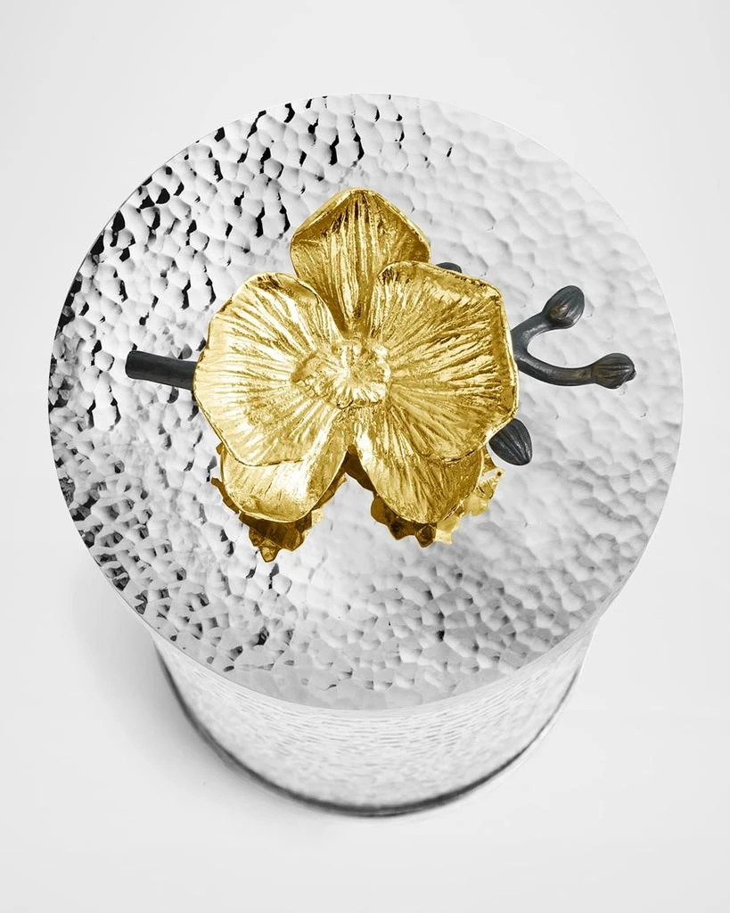 Michael Aram Gold Orchid 11.5" Large Canister 4