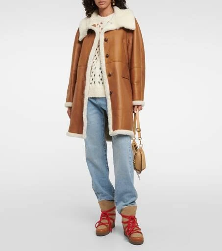Isabel Marant Nowles leather snow boots 2