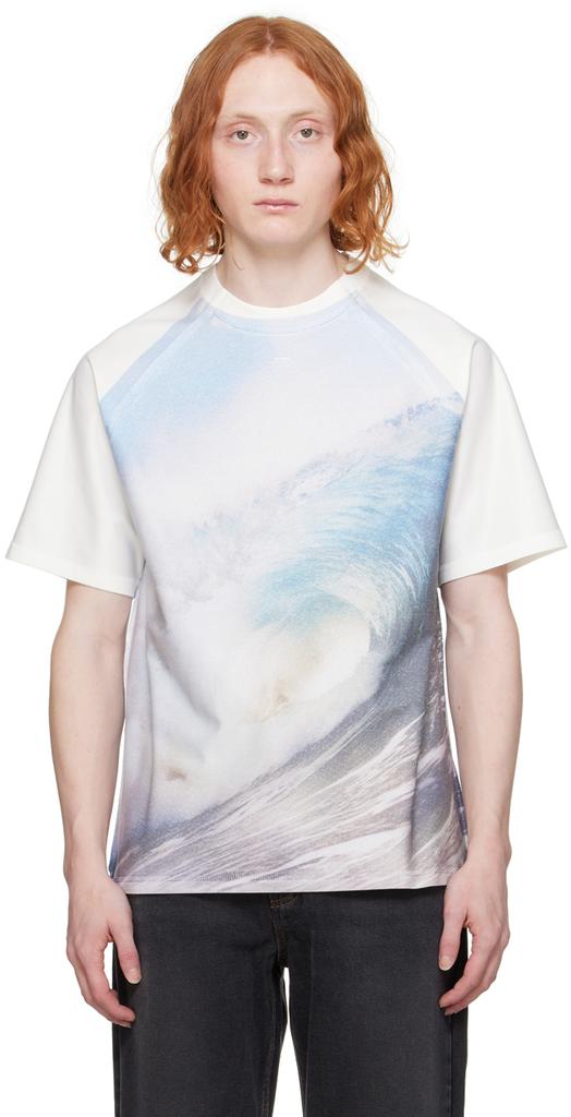 ADER error White Langle T-Shirt - T-Shirts - Compare Prices