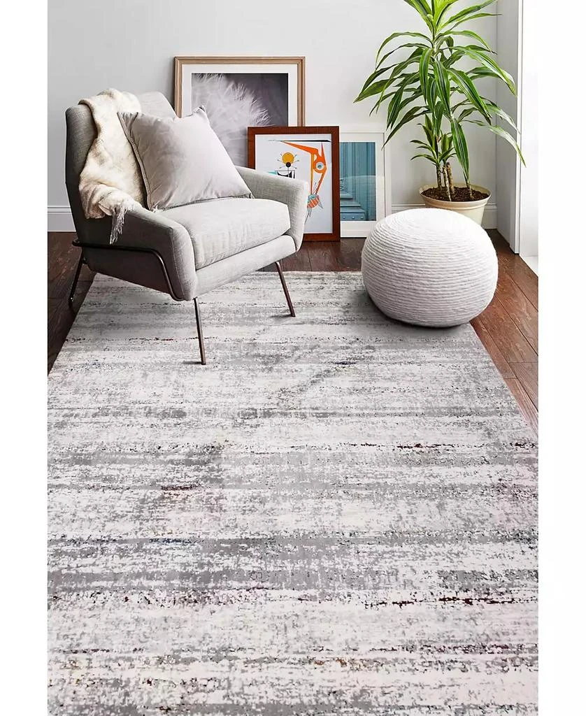Bashian Rugs CLOSEOUT! Isle Isl-05 Ivory 2'6" x 8' Runner Rug 3