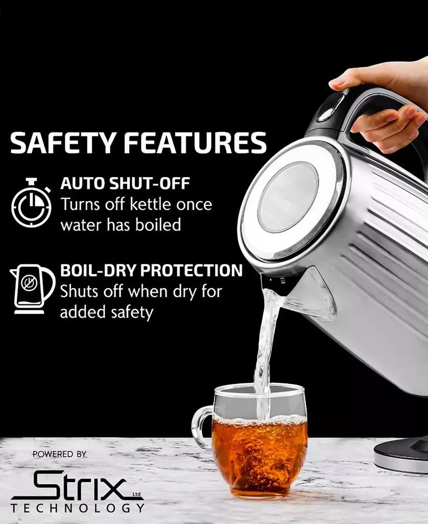 OVENTE Portable Stainless Steel Electric Kettle 9