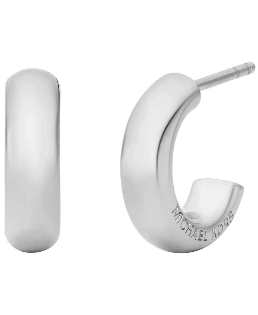 Michael Kors Platinum-Plated Brass Bracelet and Earrings Set 5