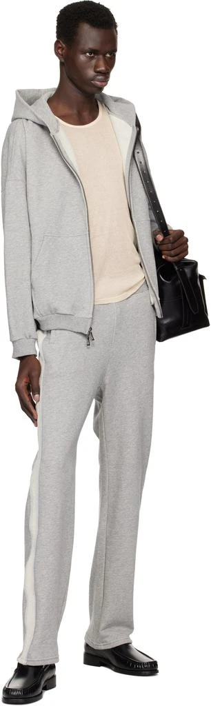 John Elliott Gray Frances Full Zip Hoodie 4