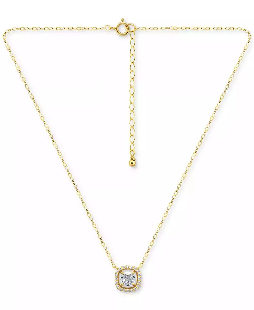 Giani Bernini Necklace (1-5/8 ct. t.w.) in 18K Gold Plated Sterling Silver, Macy
s Exclusive 2