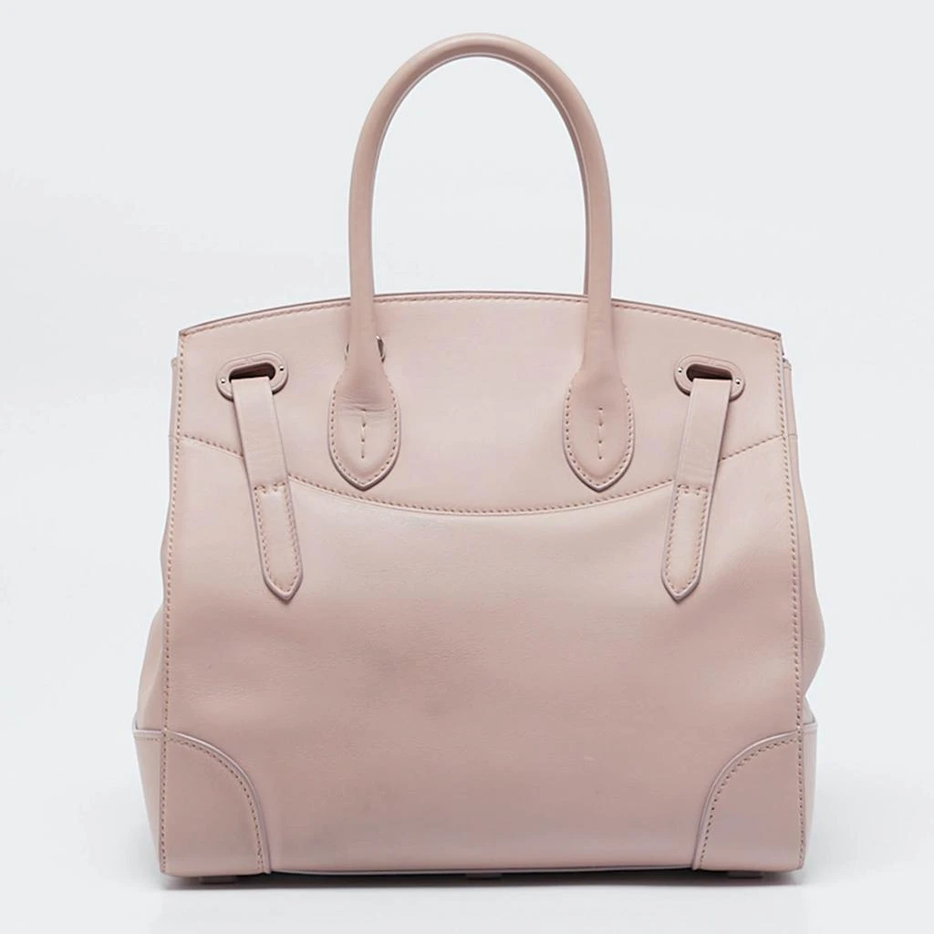 Ralph Lauren Ralph Lauren Light Pink Leather Soft Ricky 33 Tote 4