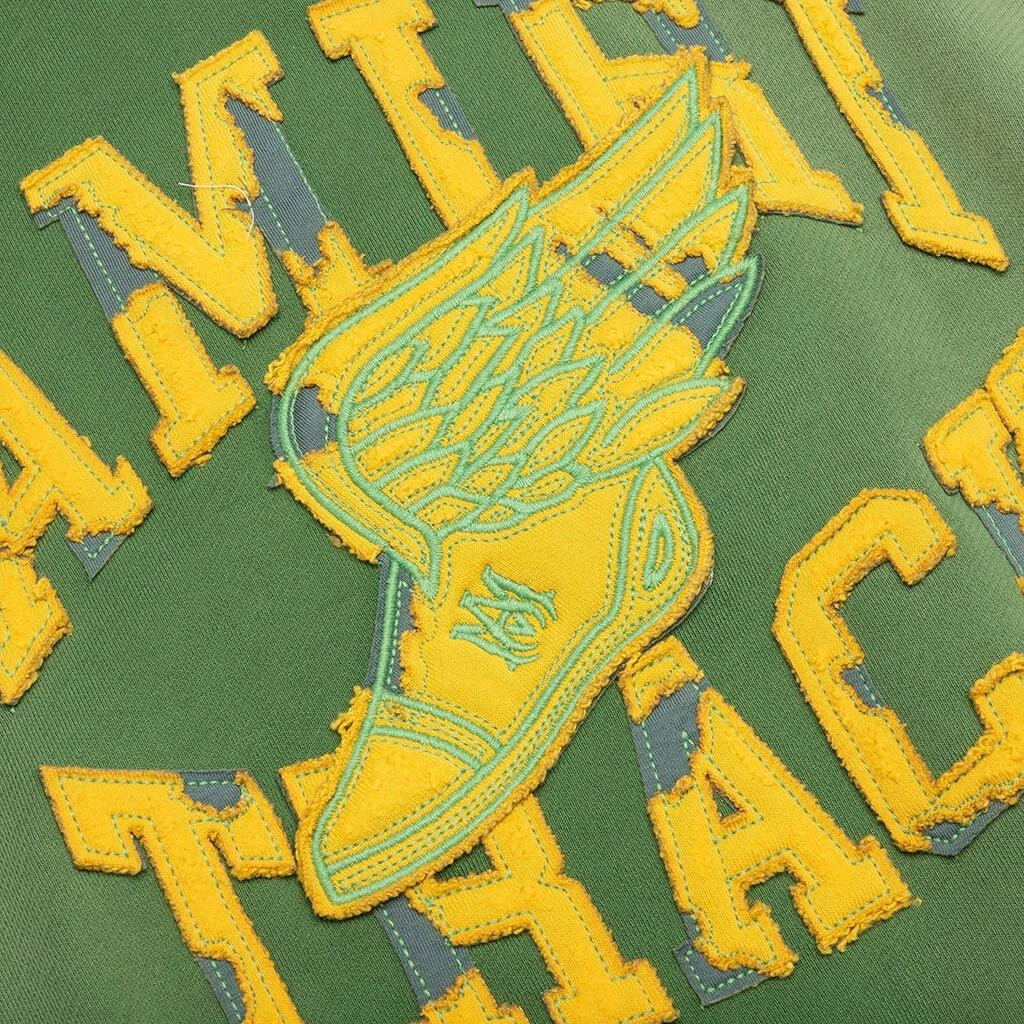 AMIRI Amiri Logo Patch Short-Sleeved Sweatshirt 5