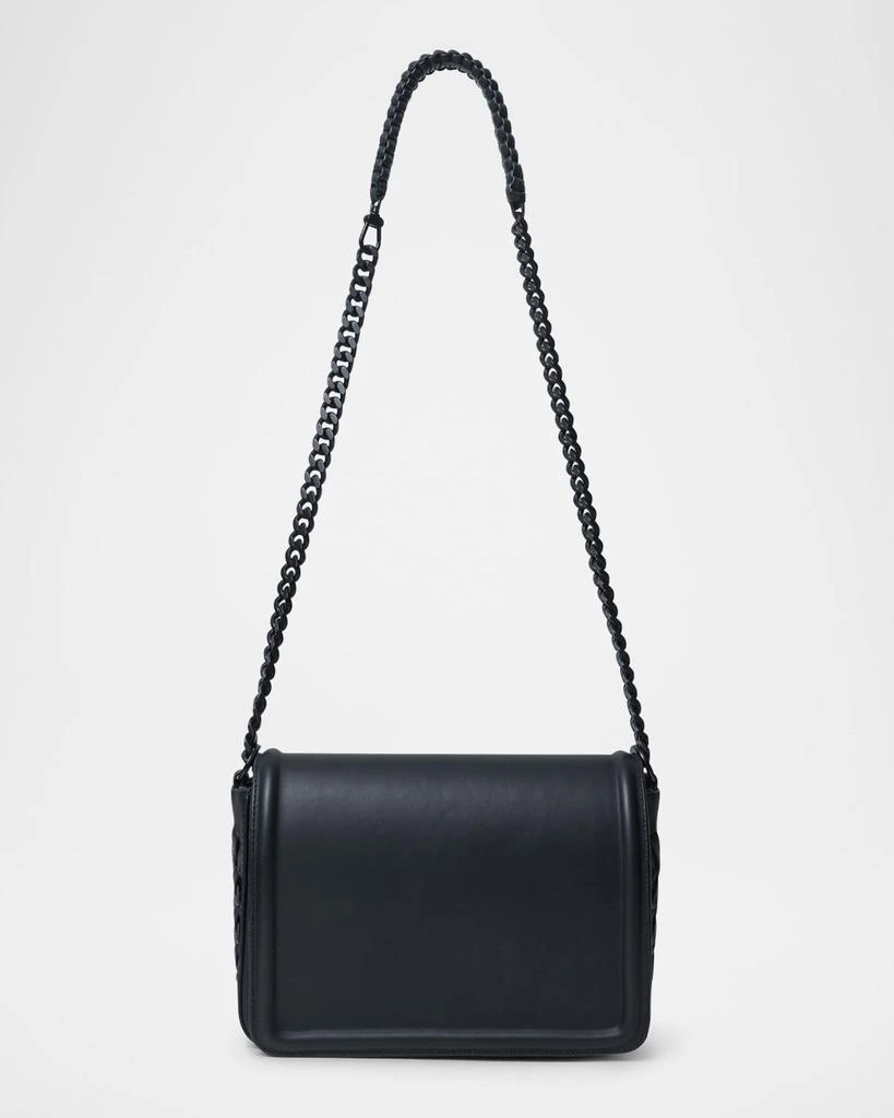 Callista Maxi Box Flap Leather Shoulder Bag 2
