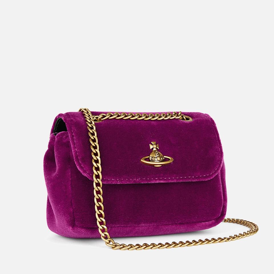 Vivienne Westwood Vivienne Westwood Velour Small Chain Purse