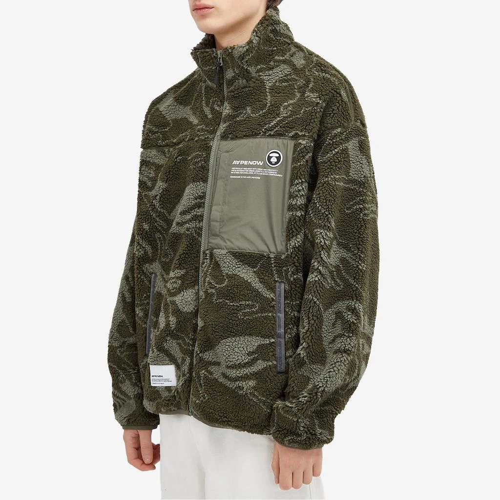 AAPE AAPE Now Camo Fleece Jacket 2