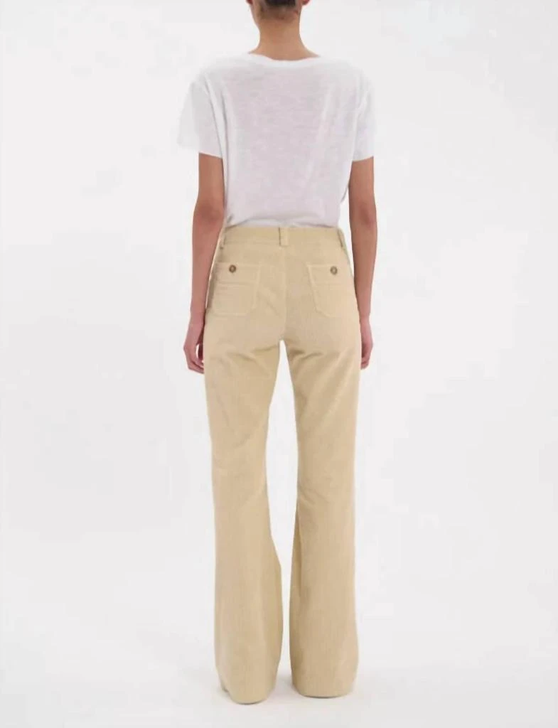 Ines De La Fressange Ines De La Fressange - Corduroy Charlotte Pants 3