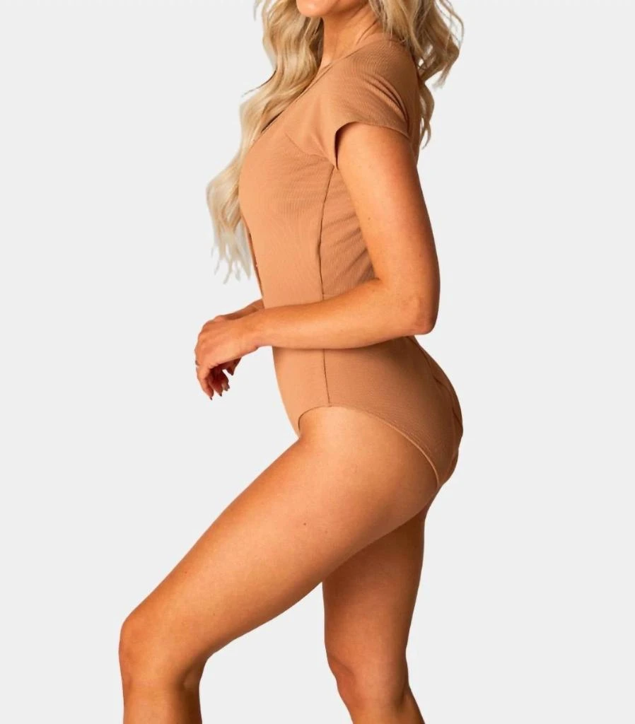 BUDDYLOVE Buddylove - Mona Button Detail Short Sleeve One Piece Swimsuit 3