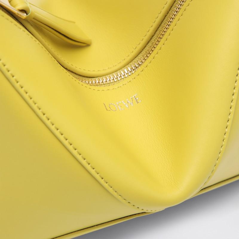 クラッチバッグ LOEWE PUZZLE FOLD YELLOW CLUTCH BAG Women's Puzzle fold pouch | LOEWE | 24S