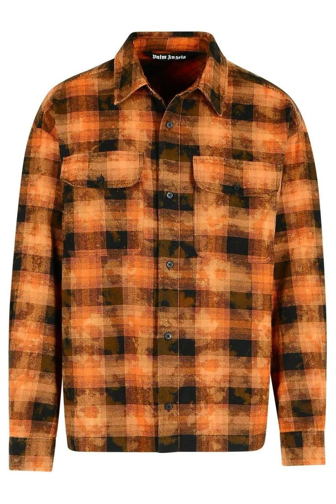 Palm Angels Palm Angels Bear In Mind Checked Shirt 1