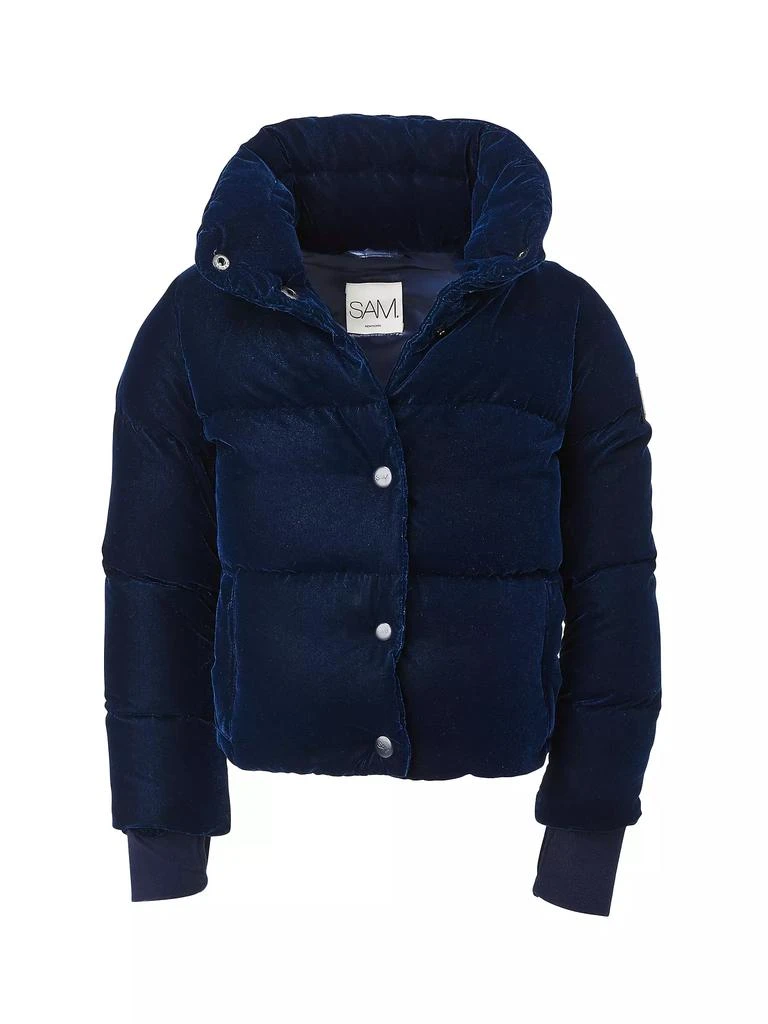 SAM. Little Girl's &amp; Girl's Sophia Velvet Down Jacket 1