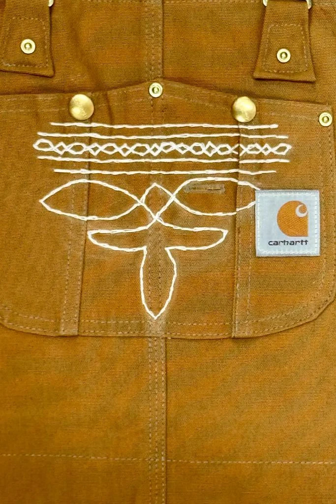 Carhartt Vintage 2000's Carhartt Western Double Knee Duck Overalls 4