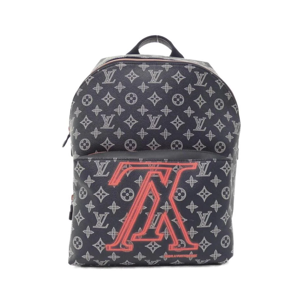 Louis Vuitton Monogram blue Marine Coated Canvas Backpack (Pre-Owned)