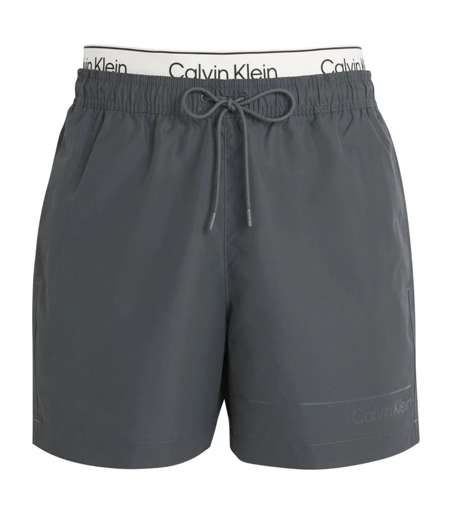 Calvin Klein Meta Legacy Waistband Swim Shorts 1