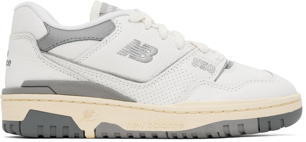 New Balance White 550 Sneakers