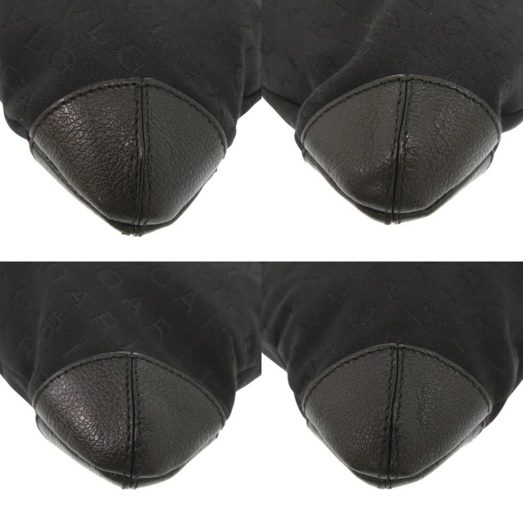 BVLGARI Canvas Leather Shoulder Bag (Pre-Owned) 5