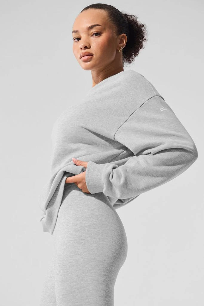 Alo Chill Crew Neck Pullover - Navy 4