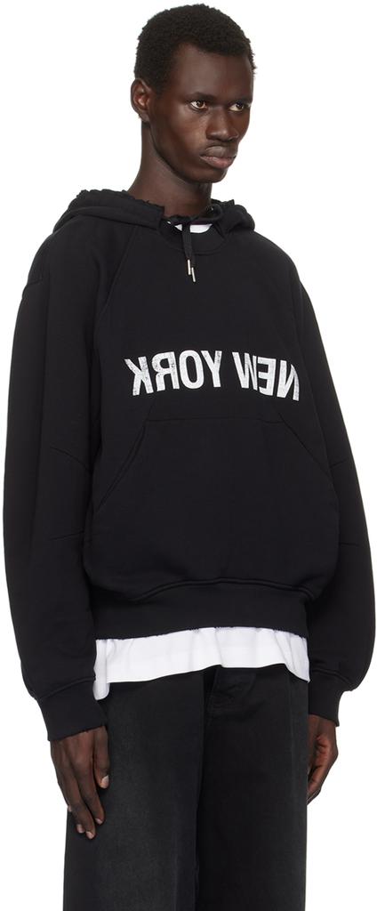 パーカー・フーディ Helmut Lang Black Sweatshirt With Embossed Logo 25711138_55994196_600.jpg